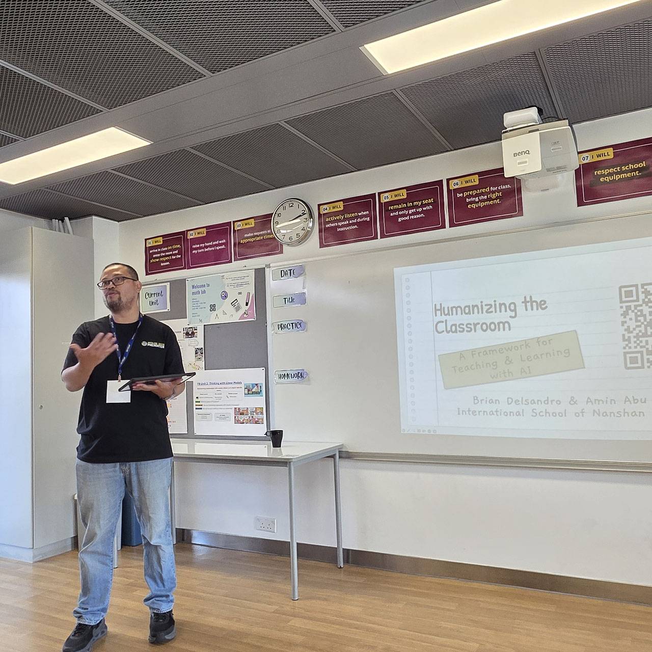 Co-presenting at FOLHK 2025 on Humanizing the Classroom with AI